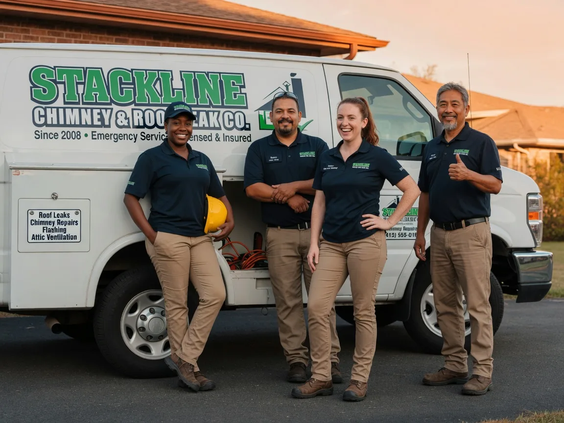 Chimney flashing repair company in Exton, PA